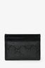 Gucci Black Coated Canvas Card Holder