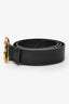 Gucci GG Leather Snake Buckle Belt GHW Size 85/34