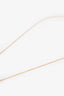 Cartier 18K Gold Malachite Diamonds Amulette de Pendant Necklace XS Model