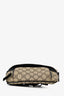 Gucci Black/Beige GG Supreme Belt Bag