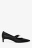 Hermès Black Leather 'Kiara 40' Heels Size 38