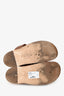 Gabriela Hearst Brown Leather Cork Sandals Size 39