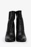 3.1 Phillip Lim Black Leather Block Heel Ankle Boots Size 38.5