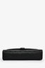 Saint Laurent 2022 Black Grained Leather Medium Envelope Shoulder Bag