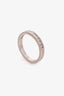 Platinum Natural Diamond Band Size 5