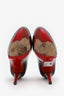 Christian Louboutin Black Patent Leather Platform Pumps Size 39.5