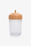 Hermès x Saint Louis Folia Clear Wood Brushed Portable Lamp