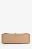 Pre-Loved Chanel™ 2022+ Taupe Caviar Leather Jumbo Classic Double Flap Shoulder Bag