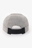 Hermès Grey Linen Cotton Blend Miles Sangle H Baseball Cap Size 57