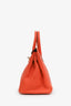 Hermès 2014 Orange Togo Leather Birkin 30