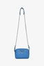 Prada Blue Calfskin Leather Diagramme Camera Bag