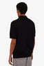 Louis Vuitton Black Cashmere Logo Polo Shirt Size L Mens