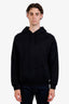 Louis Vuitton Black Cotton Logo Hoodie Size M