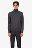 Tom Ford Grey Wool Turtleneck Knit Sweater Size 48 Mens