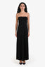 Frame Black Knit Tube Maxi Dress Size M