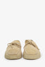 Fear of God x Ermenegildo Zegna Beige Suede Boat Shoe Size 9 Mens