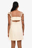 Jacquemus Off White La Montagne 'La Robe Kibo' Mini Dress Size 38