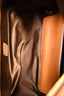Miu Miu Brown Distressed Leather 'Arcadie' Top Handle Bag