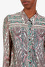 Isabel Marant Multicolour Paisley Collared Mini Dress Size 38