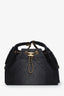 Pre-loved Chanel™ Black Washed Denim Small 25 Bag GHW