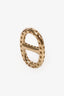 Hermès Gold Toned Mini 'Chaine d'Ancre Perforee' Twilly Ring