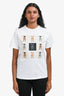 Burberry White Robot Bear Printed SS T-Shirt Size 14Y