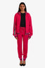Dolce & Gabbana Pink Side Logo Track Pants Size 38