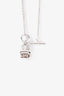 Hermès Sterling Silver Amulettes Constance Birkin Necklace