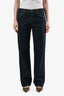 Aflalo Dark Blue Denim High Rise Straight Leg Jeans Size 26