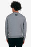 Louis Vuitton x Nigo 2020 Grey Logo Printed Sweatshirt Size XS Mens