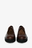 Max Mara Brown Leather Suede Oxfords Size 41