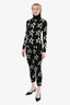 Perfect Moment Black Wool Star Turtleneck Sweater + Joggers Set Size XS