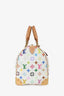 Louis Vuitton 2003 White Multicolour Murakami Speedy 30 Bag
