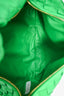 Bottega Veneta Green Leather Intrecciato Teen Jodie Shoulder Bag