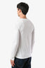 Christian Dior White Cotton 'Christian Dior Atelier Paris Avenue Montaigne' Long Sleeve T-Shirt Size M