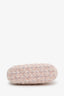 Pre-loved Chanel™ 2024 Pink Tweed Sequin Quilted Shiny Coco Clutch with Chain