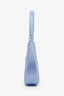 Alexander Wang Blue Satin Crystal Embellished Top Handle Bag