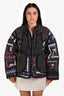 Sea New York Blue Multicolour 'Alani' Quilted Jacket Size XL