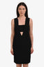 T by Alexander Wang Black Cut Out Sleeveless Mini Dress Size XS