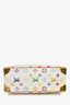Louis Vuitton x Takashi Murakami White Multicolour Top Handle Bag
