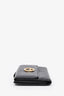 Gucci Black Leather Interlocking G Long Continental Wallet