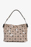 Bao Bao Issey Miyake Taupe Geometrical 'Musette' Shoulder Bag