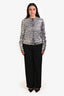 Frame Black Relaxed Trousers Size 10