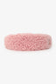 Miu Miu Pink Shearling Headband