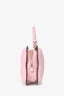 Ganni Light Pink Padded Leather Small Butterfly Crossbody