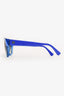 Loewe Blue Acrylic Round Sunglasses