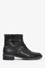 Stuart Weitzman Black Leather Studded Zip Up Boots Size 6.5