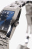 Baume & Mercier Hampton Blue/Silver Toned Stainless Steel Quartz Watch Mens
