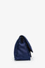 Prada Navy Nylon Logo Stripe Messenger Bag