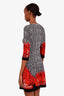 Roberto Cavalli 2013 Multicolour Long Sleeve Midi Dress Size 42